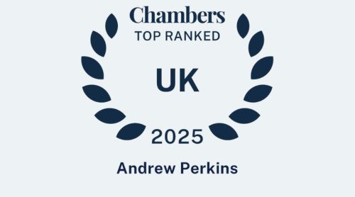 Andrew Perkins Chambers Badge 2025