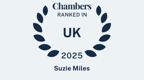 Suzie Miles Chambers Badge 2025