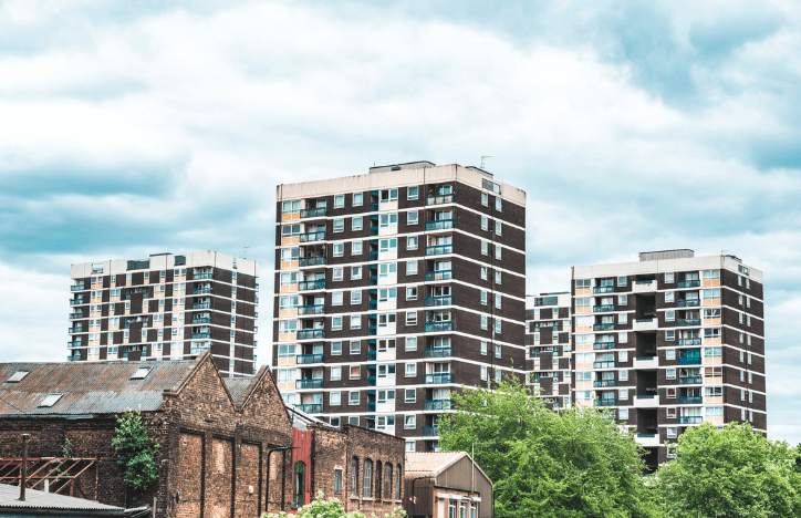 Older Block Of Flats (724 × 468Px)