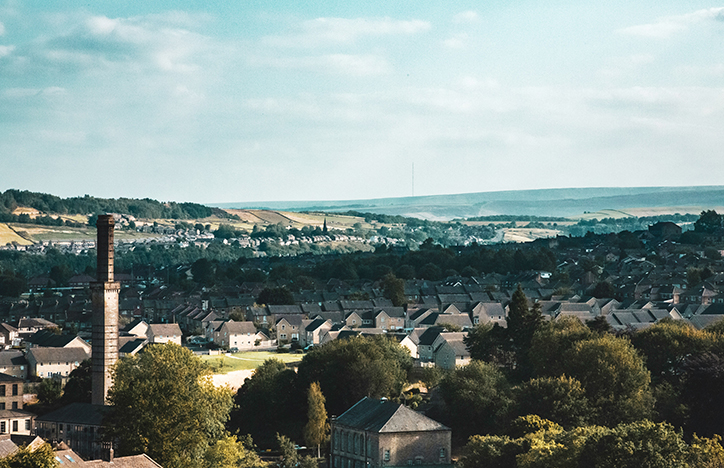 A Small Town Amidst The Hills