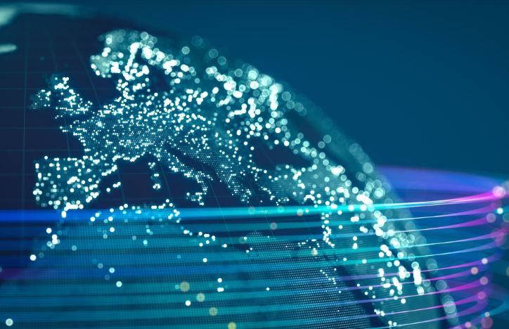 Technology Global Data Comms Concept