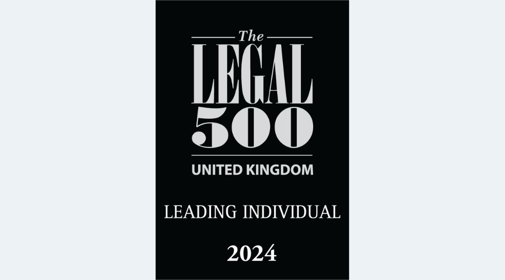 Legal 500 Leading Individual 2024
