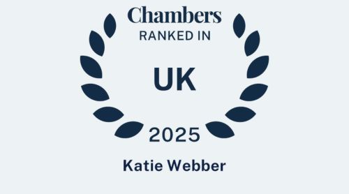 Katie Webber Chambers Badge 2025