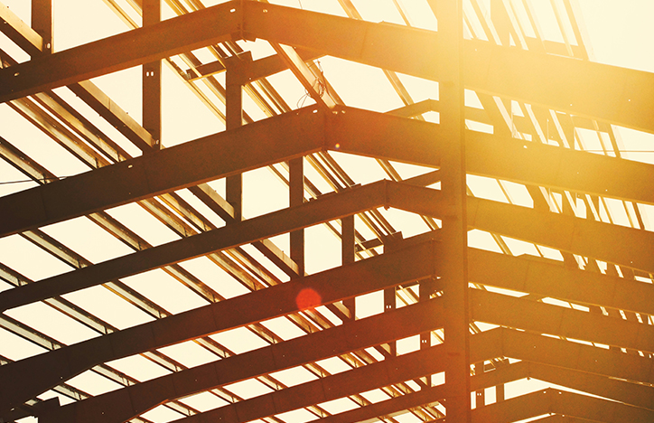 Photo Of Metal Roof Framing