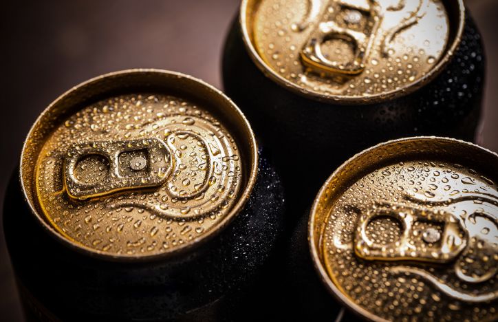 Cold Cans Of Drink