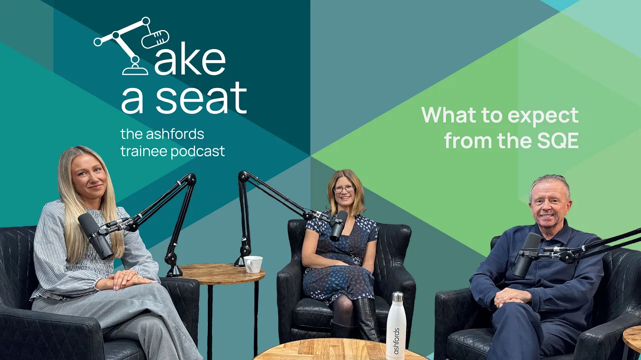 Take a seat - episode 3: what to expect from the SQE