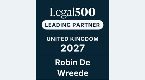 Robin De Wreede Leading Partner 2027