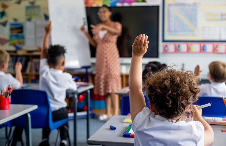 Children Engaging In Classroom