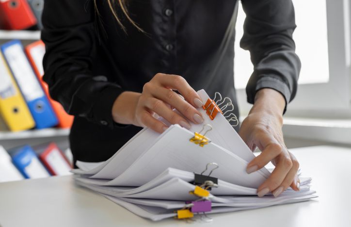 Searching Through A Stack Of Documents