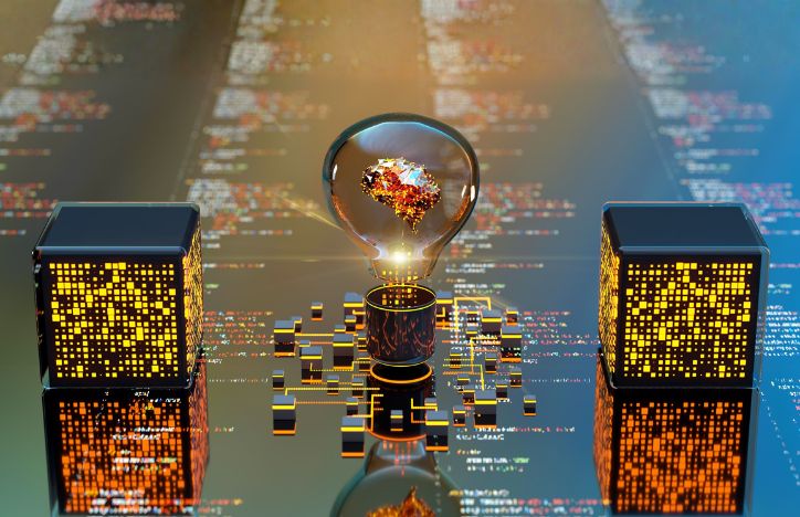 AI Content Generation Concept