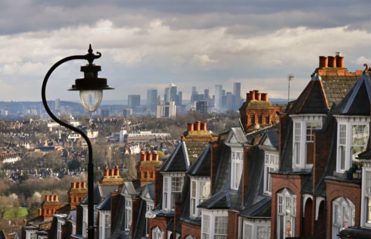 Houses In London Suburb