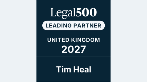 Tim Heal Leading Partner 2027