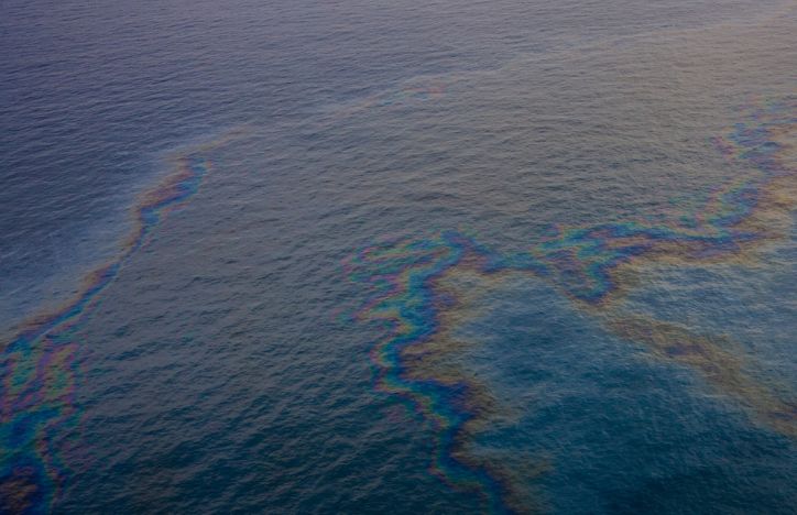 Oil Spill In The Ocean