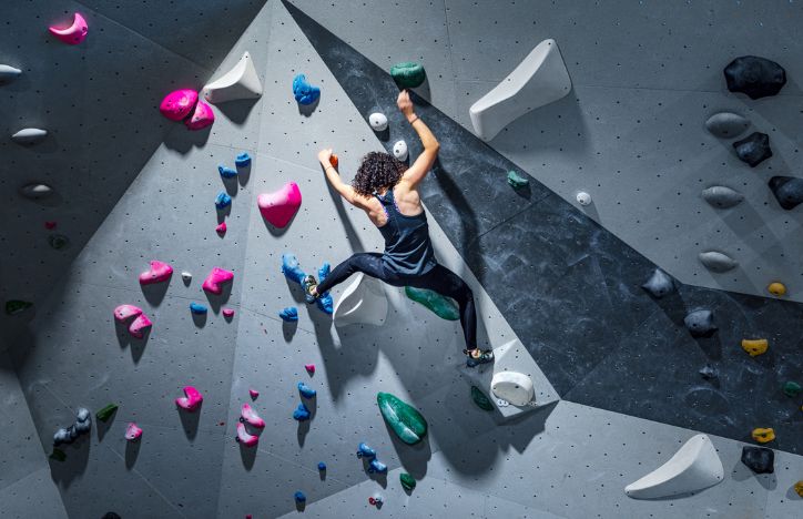 Indoor Rock Climbing