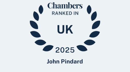 John Pindard Chambers Badge 2025