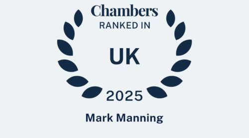 Mark Mannning Chambers Badge 2025