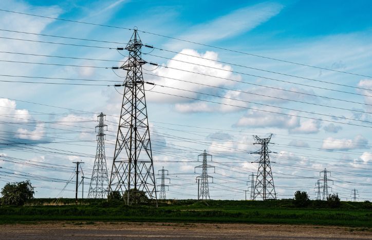 Grid Connection Electricity Pylons