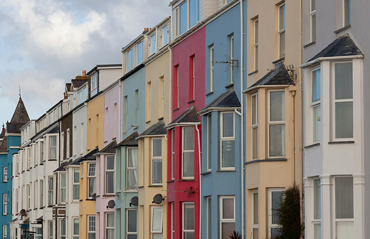 Picture Of Colourful Houses