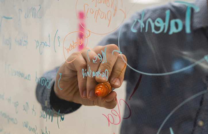 Writing On A Whiteboard