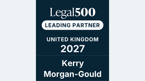 Kerry Morgan Gould Leading Partner 2027