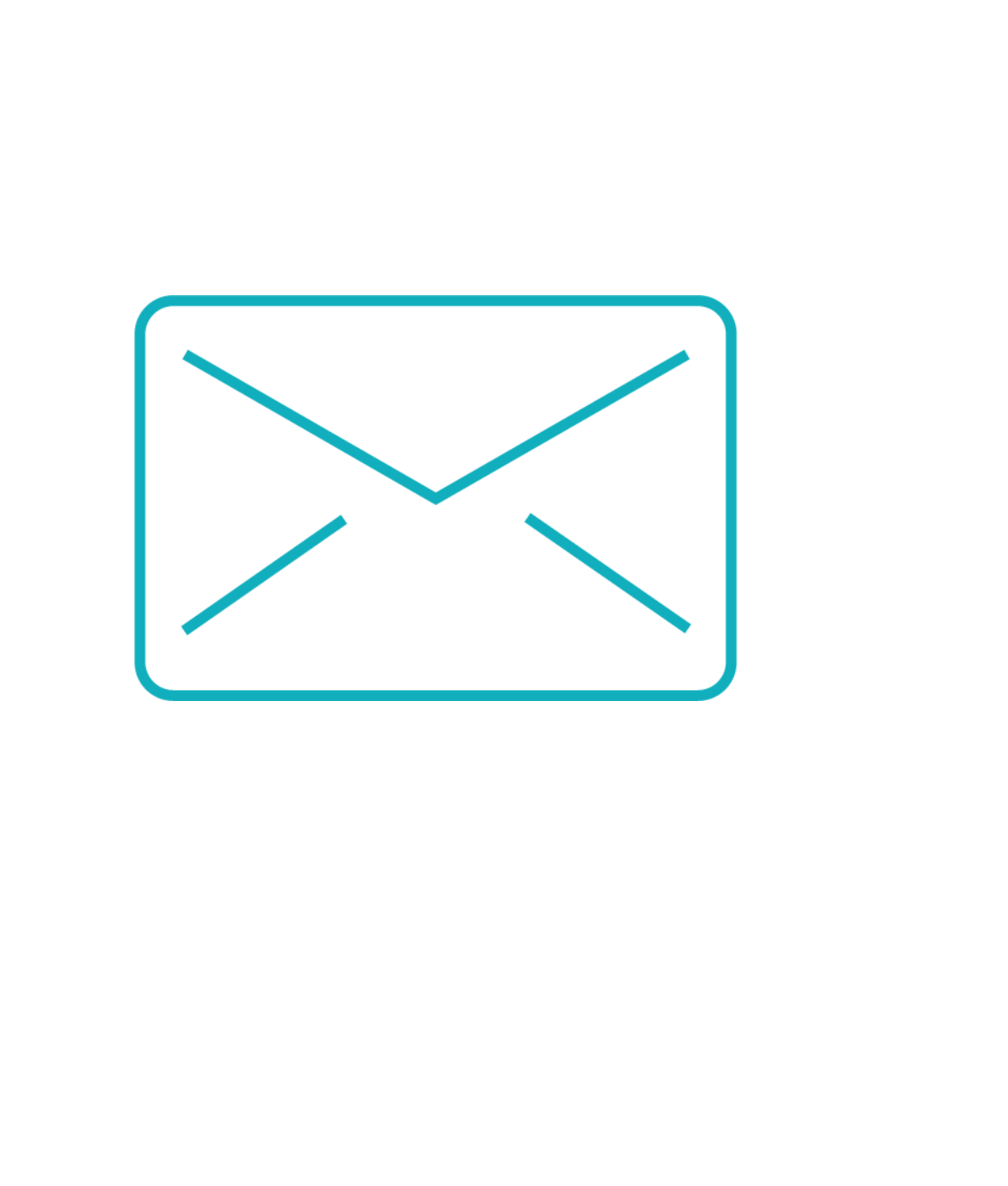 Envelope Icon Website Block