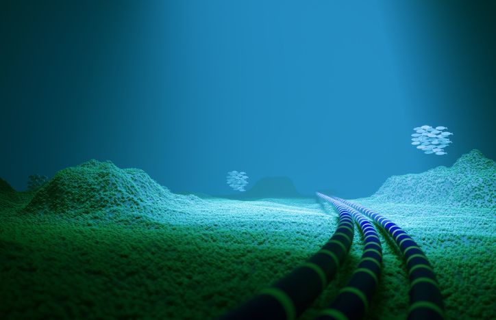 Cables On The Seabed