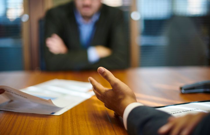 Meeting Between Two People