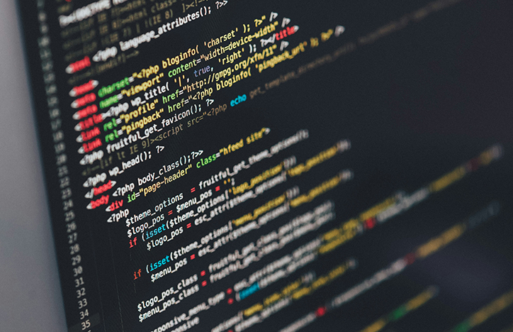 Close Up Of Computer Coding