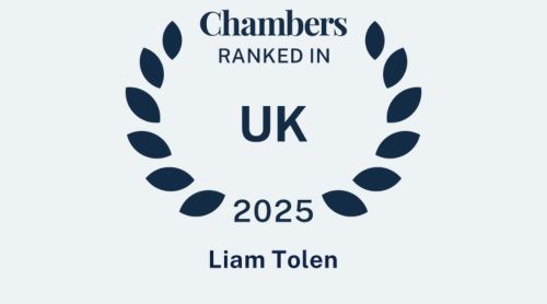 Liam Tolen Chambers Badge 2025
