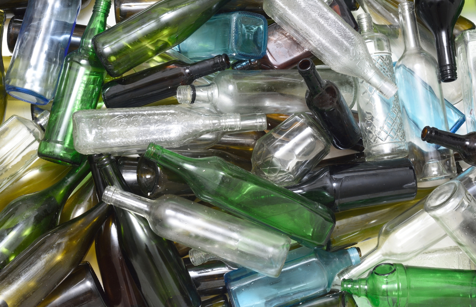 Glass Bottles For Recycling