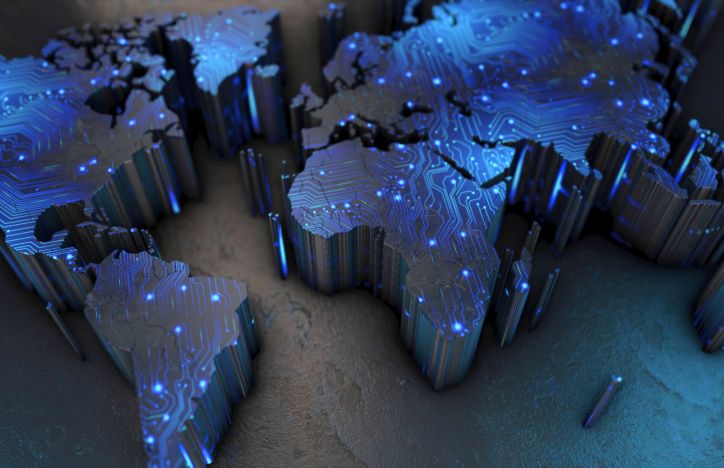 Tech World Map