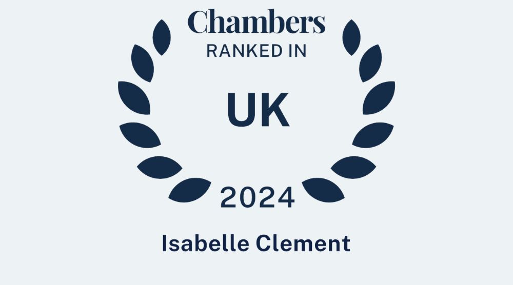 Chambers Isabelle Clement 2024
